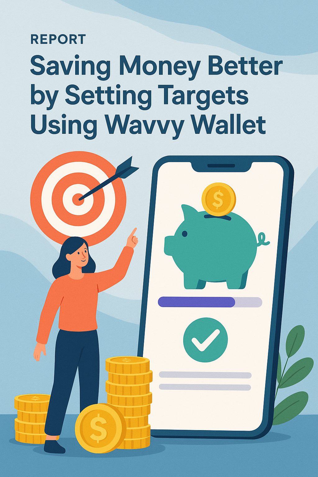 Saving Money Better by Setting Targets Using Wavvy Wallet